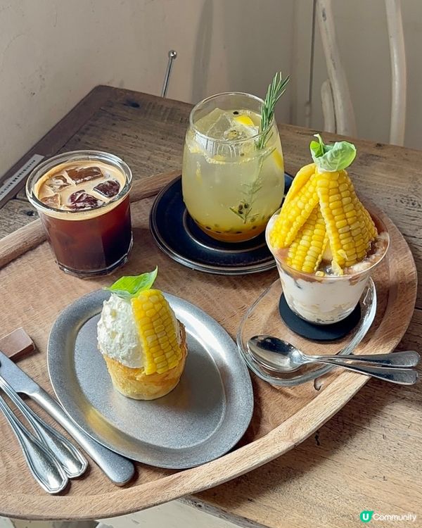 🇰🇷首爾西村必去甜品Cafe☕️ 季節限定粟米甜品🌽