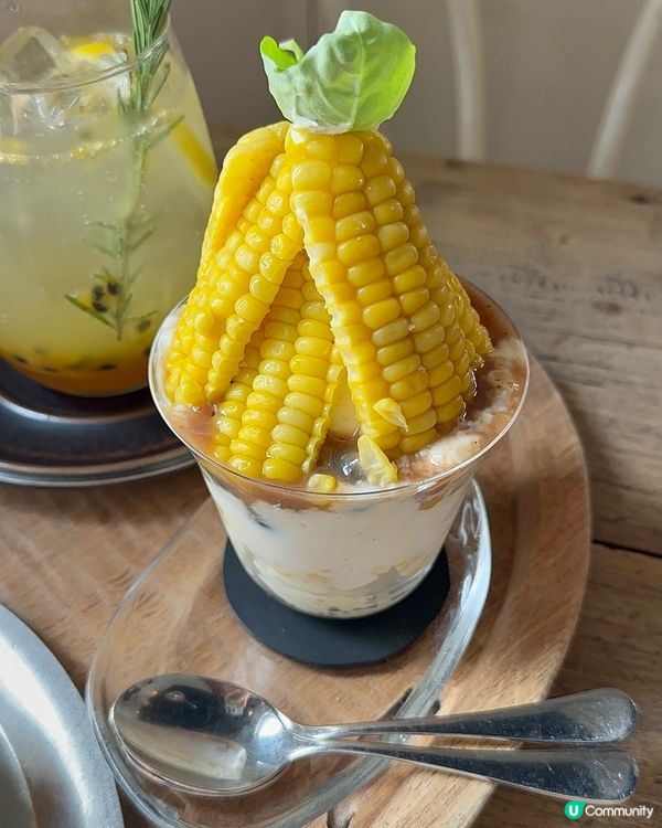 🇰🇷首爾西村必去甜品Cafe☕️ 季節限定粟米甜品🌽