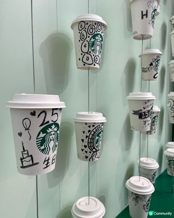 【拍拖必去! 星巴克25週年展🤩】