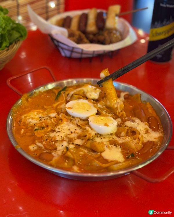 韓式美食之旅！炸雞玫瑰醬炒年糕超正😋！