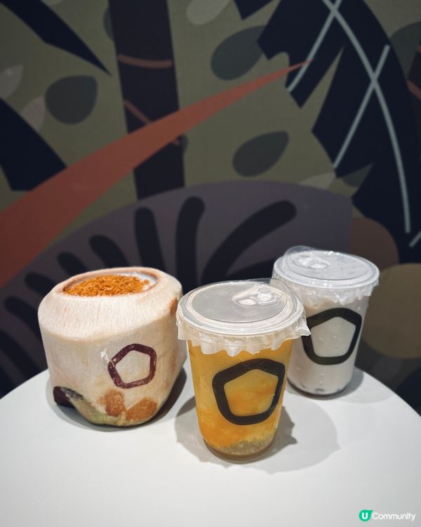 椰子控注意！愉景新城甜品茶飲新店開張🥥😋