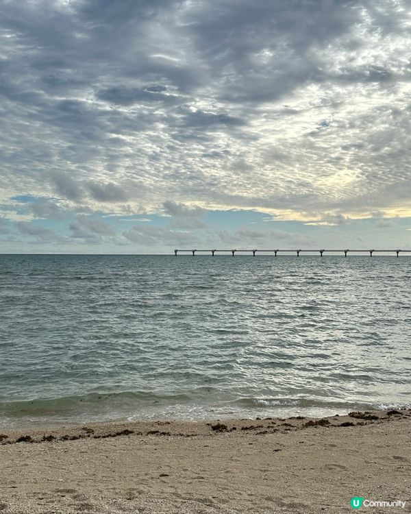 有海灘又有草地嘅打卡點🩵🌊
