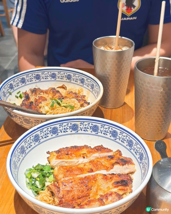 銅鑼灣大雞食堂🤤蔥油雞扒撈丁超正！😋 必試辣椒油🌶️