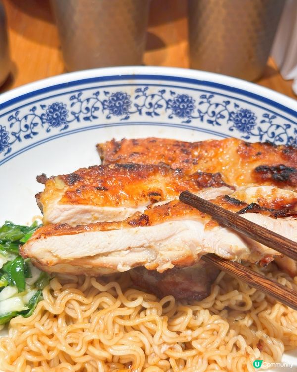 銅鑼灣大雞食堂🤤蔥油雞扒撈丁超正！😋 必試辣椒油🌶️