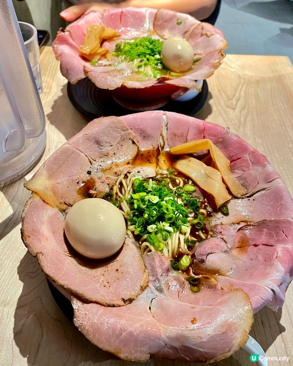 深水埗高質拉麵🍜麵屋丸京叉燒超正🤤！