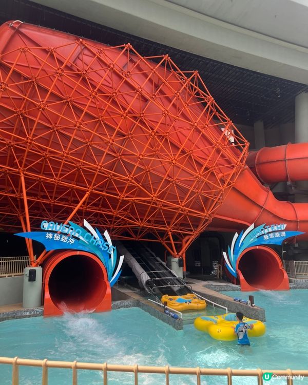 終於去咗海洋公園水上樂園🎉🎉超好玩！夏天必去！
