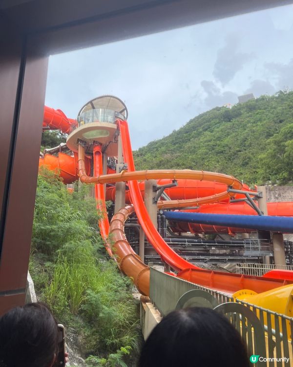 終於去咗海洋公園水上樂園🎉🎉超好玩！夏天必去！