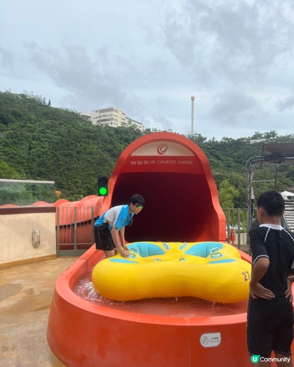 終於去咗海洋公園水上樂園🎉🎉超好玩！夏天必去！