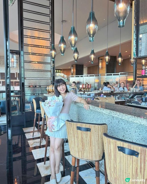 香港萬麗海景酒店 x MIRAGE粉紅花影透亮下午茶🫖💕