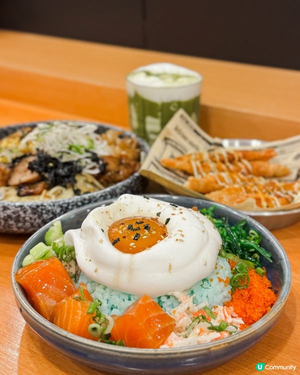 富士山三文魚丼超吸睛🌋