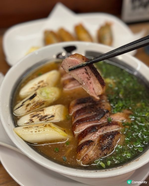 中環鬧市🍜無加一 鴨蔥拉麵好特別