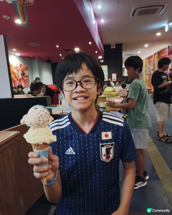 $9.5 食到2大個好好味嘅雪糕球 🤤🍨