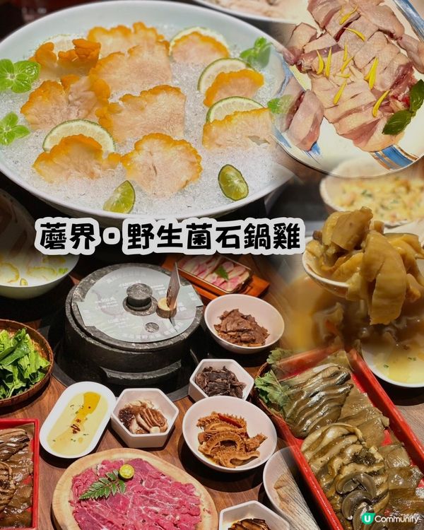 唔使過關！香港都有界·野生菌石鍋雞🍄‍🟫🍄🐔