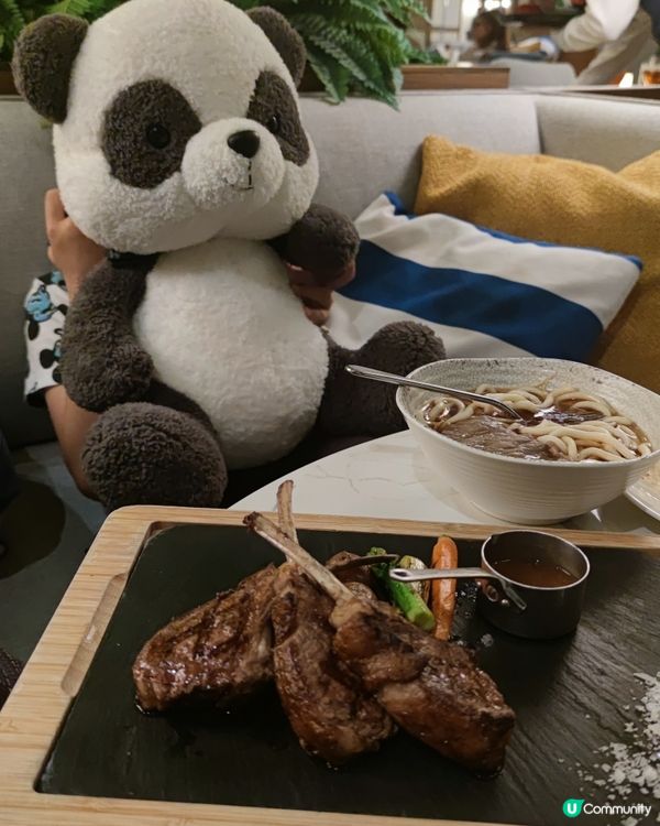 富麗敦星耀廊美食🤤！薄餅漢堡羊架超正！🍕🍔🐑