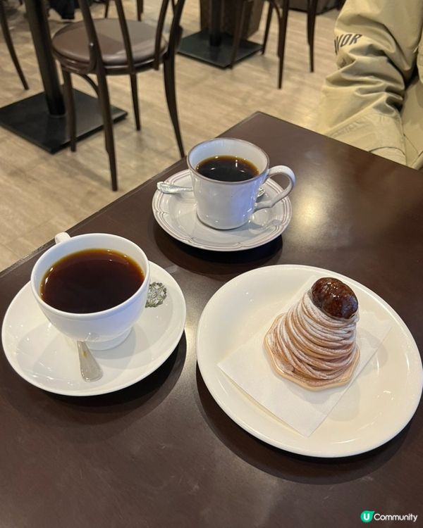 🇯🇵銀座・食個日式蒙布朗嘆啡！穿越時空嘅老派浪漫🌰☕