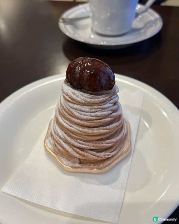 🇯🇵銀座・食個日式蒙布朗嘆啡！穿越時空嘅老派浪漫🌰☕