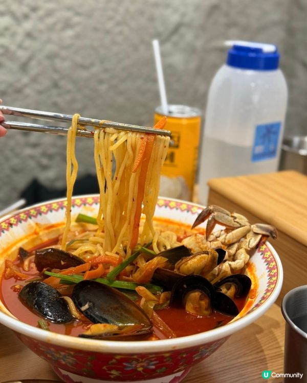 尖沙咀必食🇰🇷海鮮炒碼麵、糖醋肉、炸醬麵🤤🥢✨