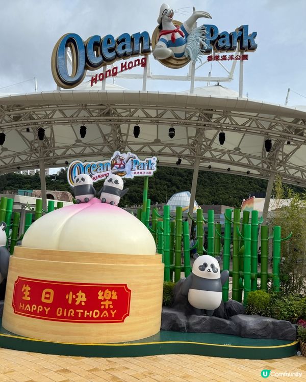 海洋公園+大熊貓「孖」住生日慶典