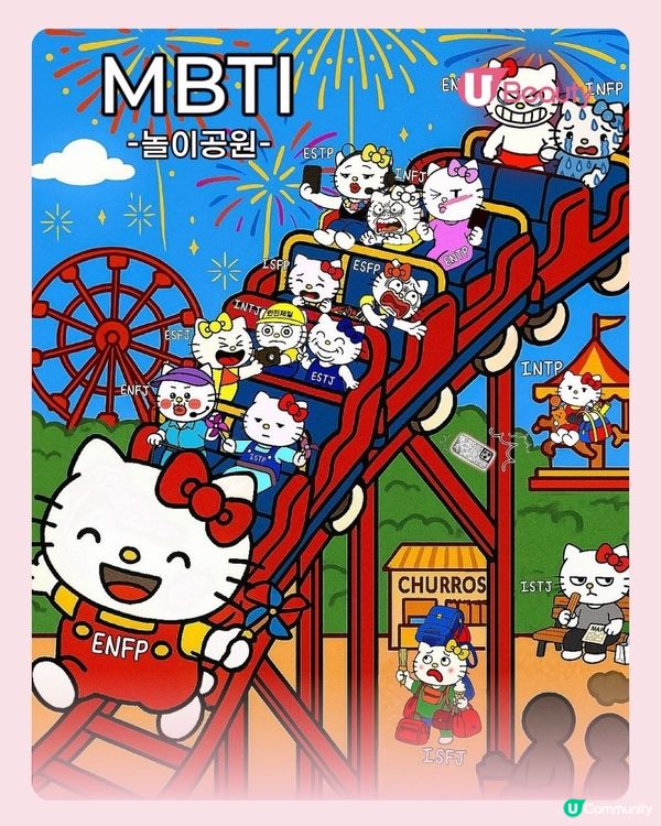 Hello Kitty版MBTI大公開！在不同場景的攪笑反應