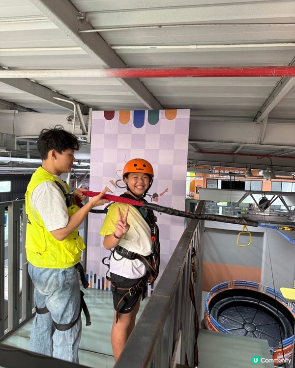 哇哇聲！挑戰心跳極限！🎢 90度滑梯勁正！