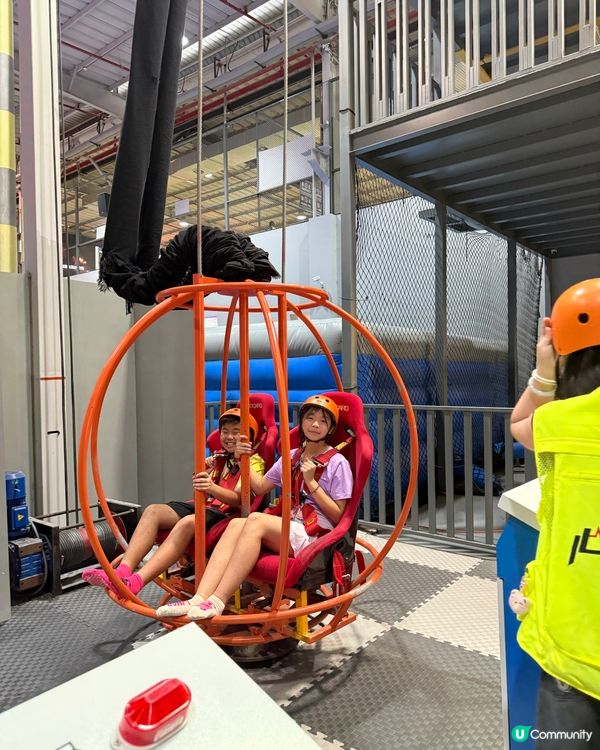 哇哇聲！挑戰心跳極限！🎢 90度滑梯勁正！