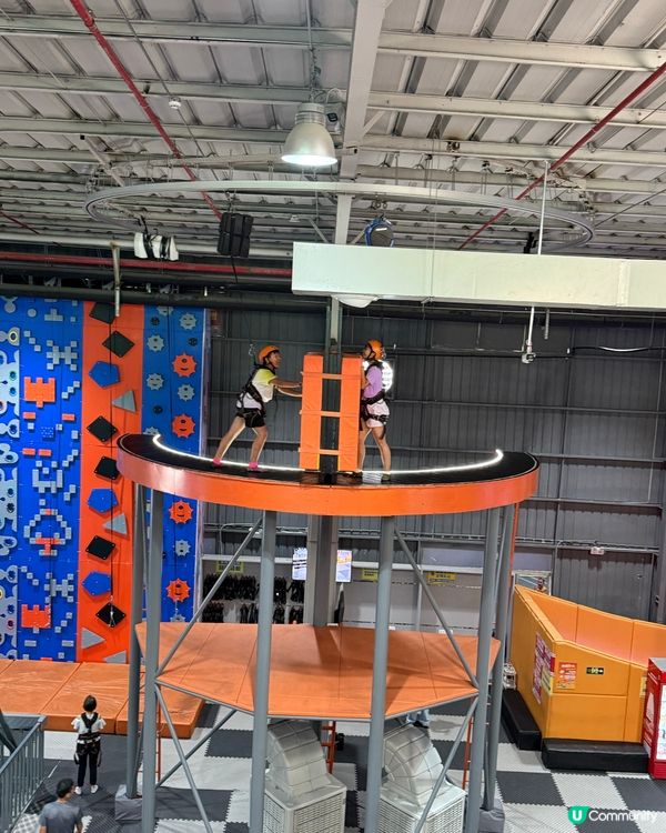 哇哇聲！挑戰心跳極限！🎢 90度滑梯勁正！