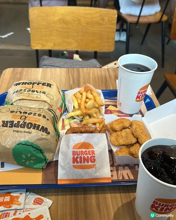 山頂Burger King🍔告別！最後衝刺！😭 
