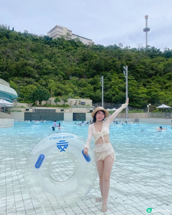 啲雨終於落完🤪見天氣咁好💗拉埋friend去海洋公園水上樂園...