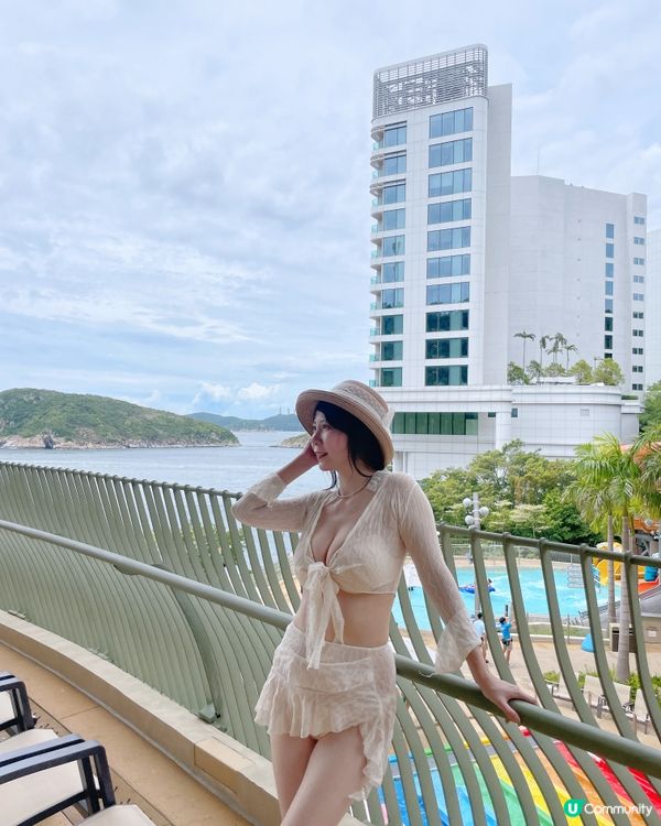 啲雨終於落完🤪見天氣咁好💗拉埋friend去海洋公園水上樂園...