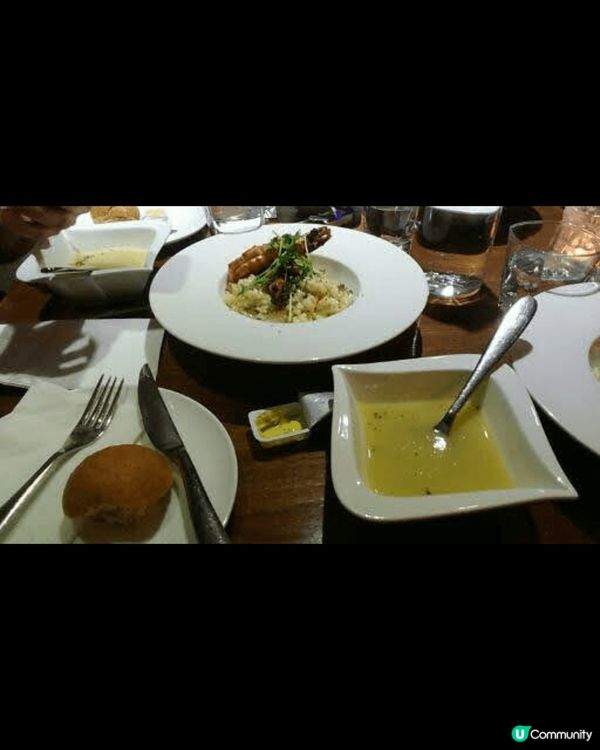 Ricotta Rice with Grilled Praw...