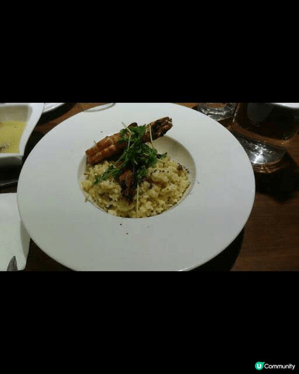 Ricotta Rice with Grilled Praw...