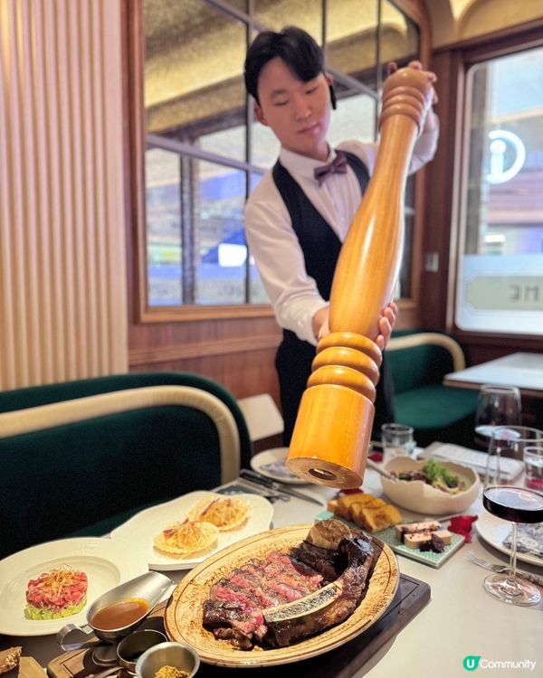 【艾雷牛排館】黃油熟成牛排🤤！浪漫晚餐！