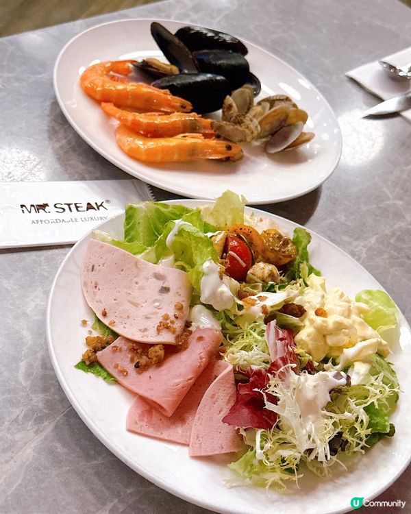 Mr Steak Semi-Buffet! 朗豪坊食牛🐂🥩