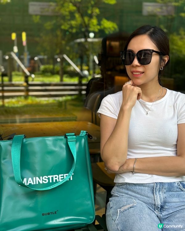 綠色控必入！夏日大容量托特包💚👜 9折優惠！