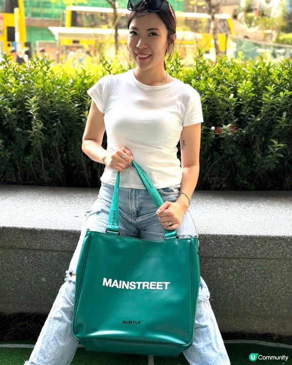 綠色控必入！夏日大容量托特包💚👜 9折優惠！