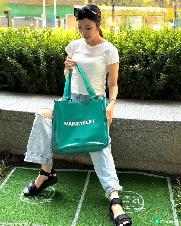 綠色控必入！夏日大容量托特包💚👜 9折優惠！