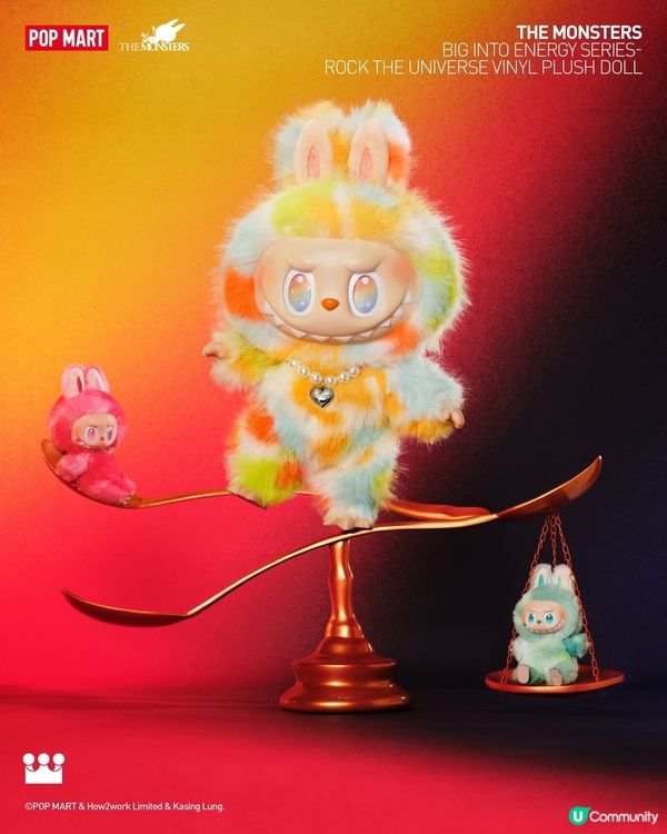 前方高能！搪膠公仔嚟啦！🤩 搖滾宇宙！