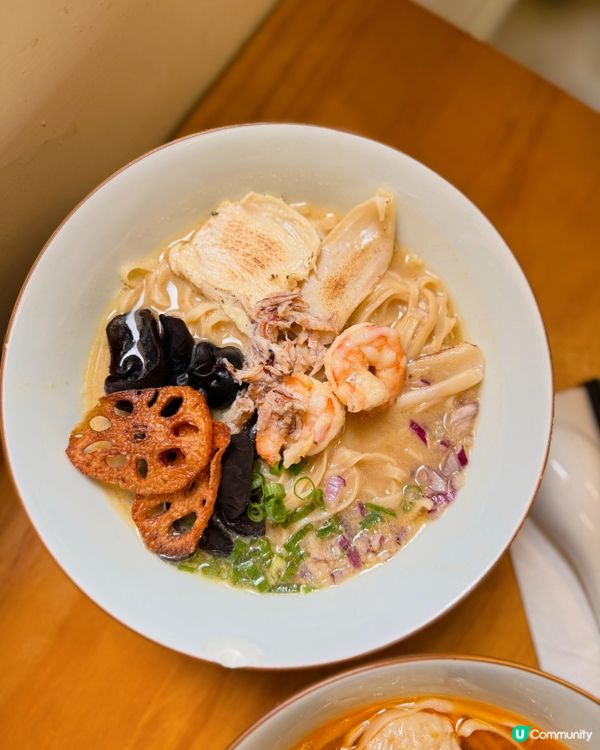 中環隱世上海麵🍜！自家熬湯底勁正🤤！ #六游