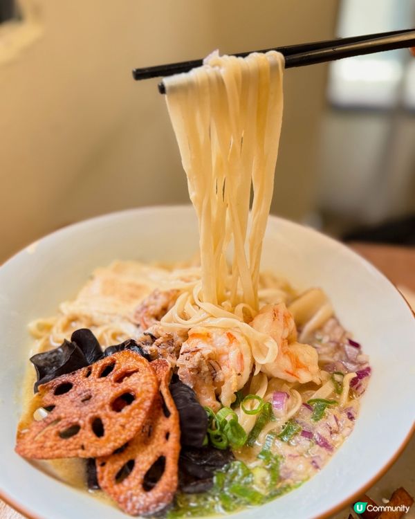 中環隱世上海麵🍜！自家熬湯底勁正🤤！ #六游