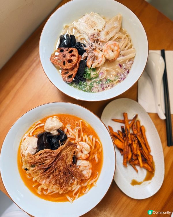 中環隱世上海麵🍜！自家熬湯底勁正🤤！ #六游