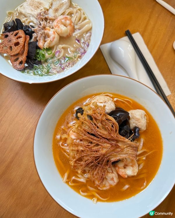 中環隱世上海麵🍜！自家熬湯底勁正🤤！ #六游