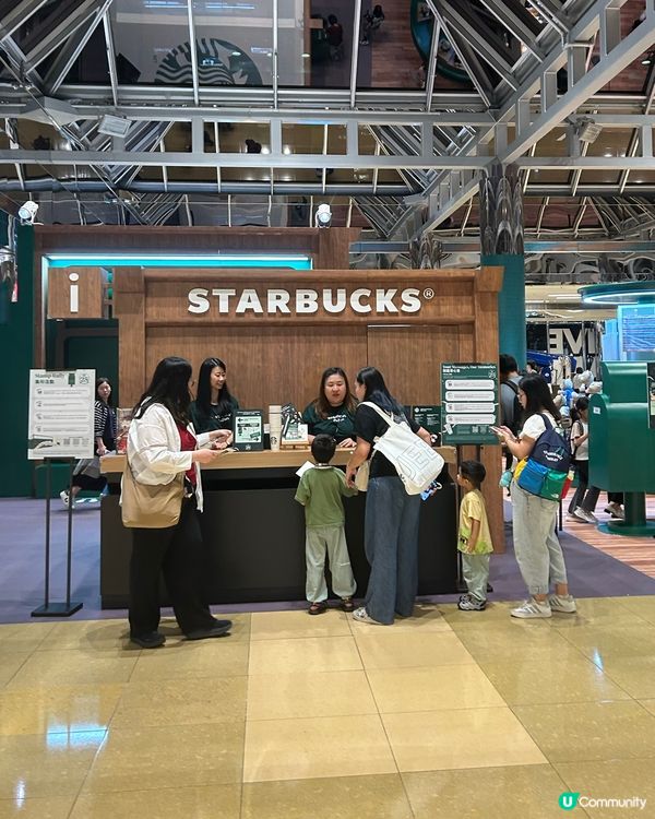Starbucks pop up