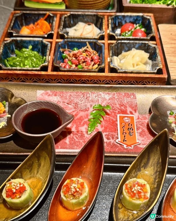 今次去北京食左板前十勝•和牛燒肉專賣店，店內裝潢好日式，環境...