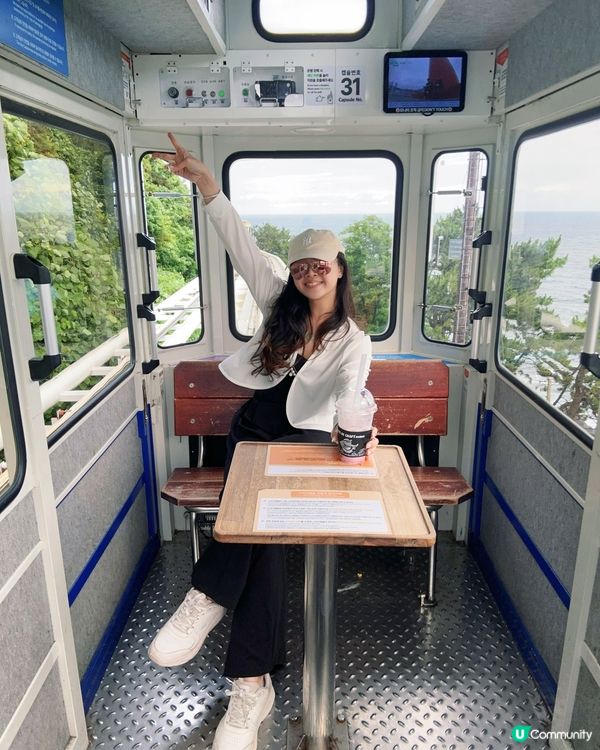 釜山七月🌊！望海放空之旅🤤！ #旅行 #釜山 #一個人旅行