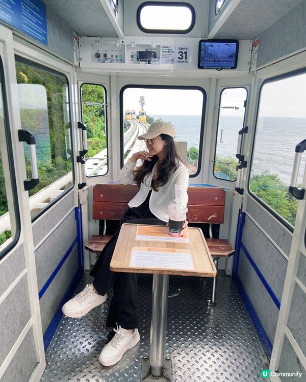 釜山七月🌊！望海放空之旅🤤！ #旅行 #釜山 #一個人旅行