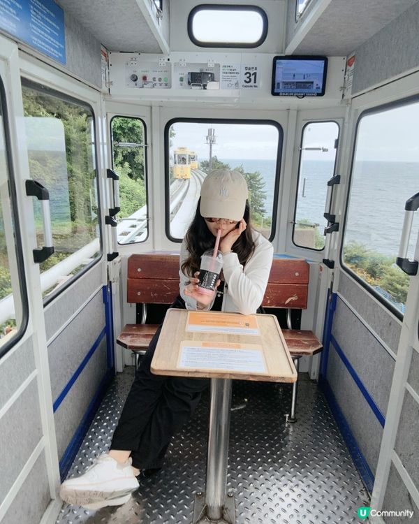 釜山七月🌊！望海放空之旅🤤！ #旅行 #釜山 #一個人旅行