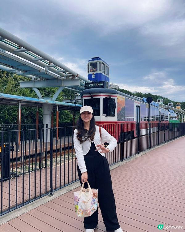 釜山七月🌊！望海放空之旅🤤！ #旅行 #釜山 #一個人旅行