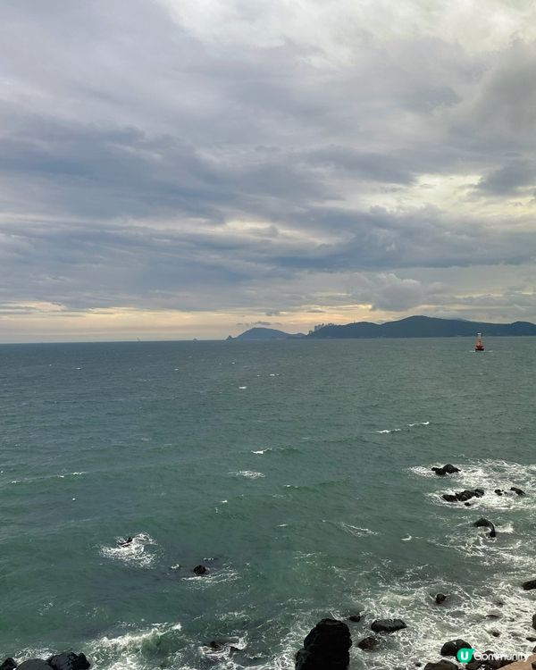 釜山七月🌊！望海放空之旅🤤！ #旅行 #釜山 #一個人旅行