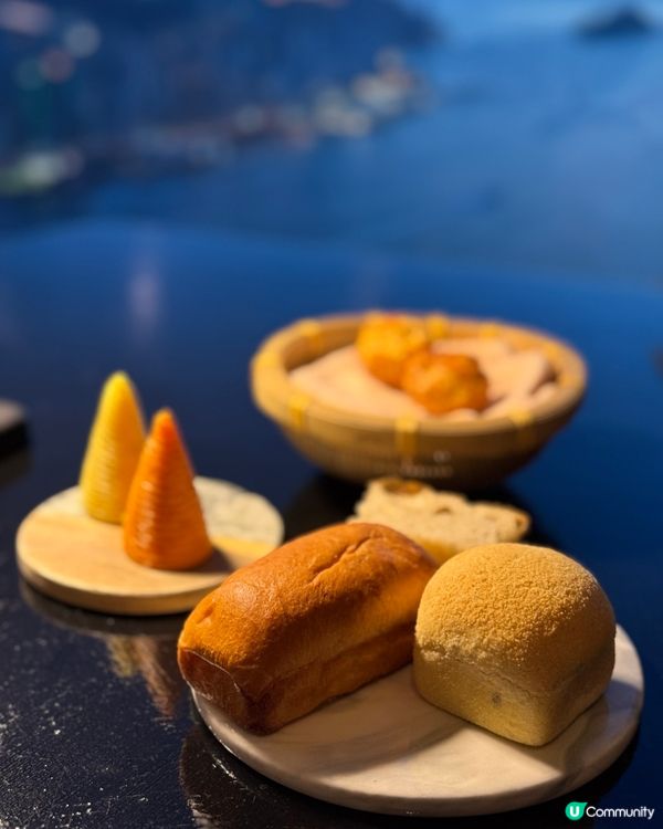望住維港海景食法國餐6道菜 先人均1000😍