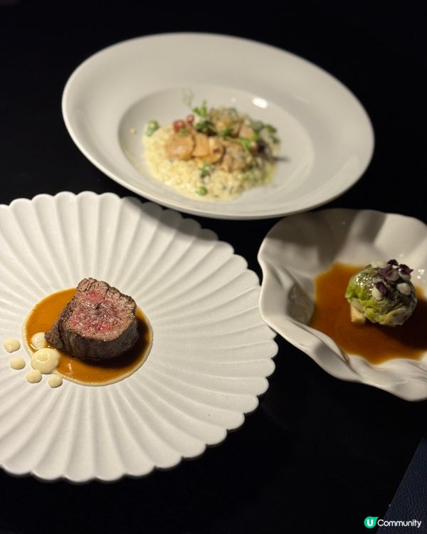 望住維港海景食法國餐6道菜 先人均1000😍